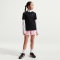 NIKE Miler Dri-FIT Trainingsshirt Kinder 010 - black/reflective silv XS (122-128 cm)