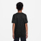 NIKE Miler Dri-FIT Trainingsshirt Kinder 010 - black/reflective silv S (128-137 cm)