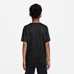 NIKE Miler Dri-FIT Trainingsshirt Kinder 010 - black/reflective silv L (147-158 cm)