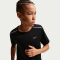 NIKE Miler Dri-FIT Trainingsshirt Kinder 010 - black/reflective silv L (147-158 cm)