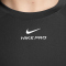 NIKE Pro Training Dri-FIT ADV Trainingsshirt Herren 010 - black/black/white S