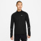 NIKE Miler Dri-FIT UV-Repel langarm Laufshirt Herren 010 - black/reflective silv S