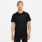 NIKE Miler Dri-FIT UV-Repel Laufshirt Herren 010 - black/reflective silv S