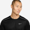 NIKE Miler Dri-FIT UV-Repel Laufshirt Herren 010 - black/reflective silv S
