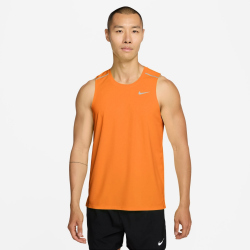 NIKE Miler Dri-FIT Lauf-Tanktop Herren 803 - total orange/reflective silv S