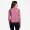 NIKE Pro Dri-FIT 1/2-Zip Trainingsshirt Mädchen 641 - peony/peony/white XS (122-128 cm)