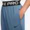NIKE Pro Dri-FIT Fleece Trainingshose Jungen 486 - work blue/white/black XS (122-128 cm)