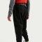 NIKE Pro Dri-FIT Fleece Trainingshose Jungen 011 - black/smoke grey/white XS (122-128 cm)