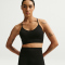 NIKE Pro Seamless Dri-FIT High-Waist kurze Leggings Damen 010 - black S