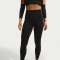 NIKE Pro Seamless High-Waist 7/8-Leggings Damen 010 - black S