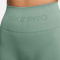 NIKE Pro Seamless High-Waist 7/8-Leggings Damen 006 - steam S