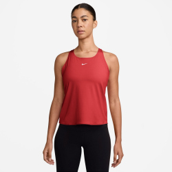NIKE Pro Dri-FIT Tanktop Damen 696 - lt crimson/white S