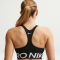 NIKE Pro Sculpt Medium-Support Padded Sport-BH Damen 010 - black/white/white S