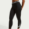 NIKE Pro Mid-Waist 7/8-Leggings Damen 010 - black/white/white XXL