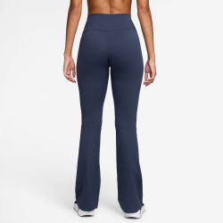 NIKE One High-Waist Open Hem Leggings Damen 410 - midnight navy/white XXS