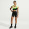 NIKE Pro Sculpt Dri-FIT High-Waist kurze Leggings Damen 010 - black/anthracite/white XS