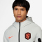NIKE Niederlande Tech Fleece Windrunnner Kapuzenjacke Herren 025 - photon dust/hyper crimson S