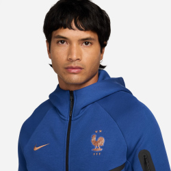 NIKE Frankreich Tech Fleece Windrunner Kapuzenjacke...