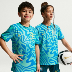 NIKE Brasilien Dri-FIT Aufwärmshirt Kinder 369 -...