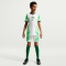 NIKE Nigeria Stadium Dri-FIT Auswärtstrikot Kinder 100 - white/green glow/black S (128-137 cm)