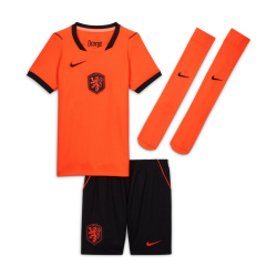 NIKE Niederlande Stadium Heim-Minikit 2025/26 Kinder 809 - hyper crimson/black S (104-110 cm)