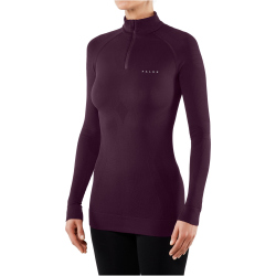 FALKE Maximum Warm Zip langarm Funktionsshirt Damen