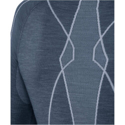 FALKE Warm langarm Funktionsshirt aus Wolle