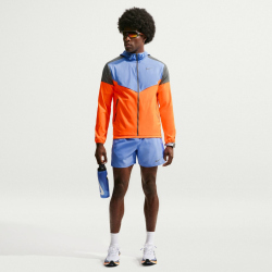NIKE Impossibly Light Windrunner Laufjacke Herren 803 - total orange/royal pulse/smoke grey S