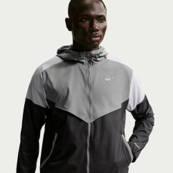 NIKE Impossibly Light Windrunner Laufjacke Herren 087 - smoke grey/wolf grey/black L