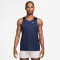 NIKE Stride Dri-FIT ADV Lauf Tanktop Herren 410 - midnight navy/reflective silv S