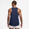 NIKE Stride Dri-FIT ADV Lauf Tanktop Herren 410 - midnight navy/reflective silv S
