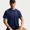 NIKE Stride Dri-FIT ADV kurzarm Laufshirt Herren 410 - midnight navy/reflective silv S