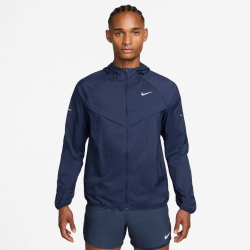 NIKE UV Stride Dri-FIT Trainingsjacke Herren 410 - midnight navy/reflective silv S