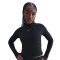 NIKE Pro Dri-FIT Warm Langarmshirt Damen 010 - black/white XXL