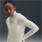 NIKE Swift Therma-FIT Turtle Neck langarm Laufshirt Damen 133 - sail/reflective silv L