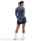 NIKE Tempo Dri-FIT 1/2-Zip Laufshirt Damen 410 - midnight navy/htr/reflective silv XS