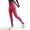 NIKE Pro Mid-Waist Leggings Damen 634 - sweet beet/white S