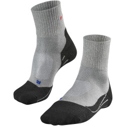 FALKE TK2 Short Cool Trekkingsocken light grey 39-41