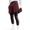 NIKE Pro Training 6" Dri-FIT Shorts Herren 619 - dark team red/black S