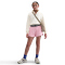 NIKE Pro Fleece Dri-FIT Shorts Mädchen 690 - med soft pink/med soft pink/black/white XL (156-166 cm)