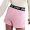 NIKE Pro Fleece Dri-FIT Shorts Mädchen 690 - med soft pink/med soft pink/black/white XL (156-166 cm)