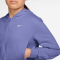 NIKE Pro Dri-FIT Fleece Hoodie Mädchen 569 - light thistle/light thistle/black/white S (128-137 cm)