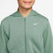 NIKE Pro Dri-FIT Fleece Hoodie Mädchen 006 - steam/steam/black/white XL (156-166 cm)
