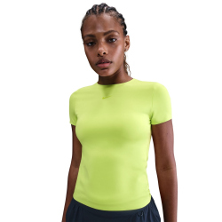NIKE Form T-Shirt Damen 389 - cyber/bright cactus L
