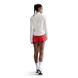NIKE Swift Dri-FIT UV 1/2-Zip Laufshirt Damen 133 - sail/reflective silv S