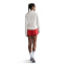 NIKE Swift Dri-FIT UV 1/2-Zip Laufshirt Damen 133 - sail/reflective silv S