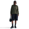 NIKE Paris Saint-Germain Phoenix Fleece Oversize Hoodie Damen 325 - cargo khaki/black L
