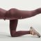 NIKE One High-Waist Leggings Damen 502 - tattoo/white S