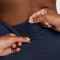 NIKE One High-Waist Leggings Damen 413 - midnight navy/white XS
