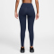 NIKE One High-Waist Leggings Damen 413 - midnight navy/white XS